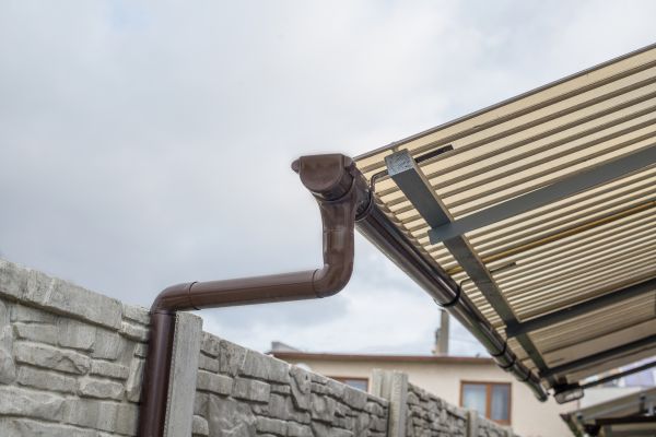 Plastic Downspout Installation in Peoria